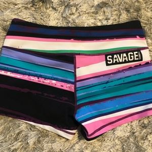 *SOLD*      New Savage Barbell Shorts Medium